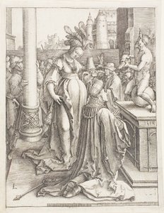 Salomons afgudsdyrkelse af Lucas van Leyden
