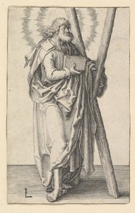 St. Andrew, ca. 1510. af Lucas van Leyden