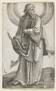 Skt. Bartolomæus, 1510 af Lucas van Leyden
