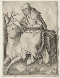 St. Luke af Lucas van Leyden