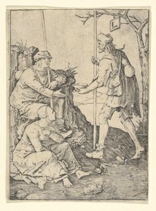 Tiggerne, ca. 1509. af Lucas van Leyden