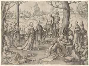 Sankt Maria Magdalenas dans af Lucas van Leyden