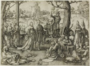 Sankt Maria Magdalenas dans af Lucas van Leyden