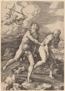 Uddrivelsen fra Paradis af Lucas van Leyden