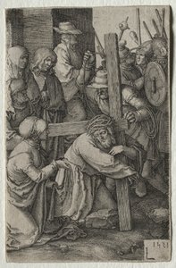 Lidenskaben: Kristus bærer korset af Lucas van Leyden