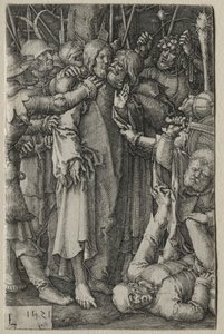The Passion: The Capture of Jesus, 1521. af Lucas van Leyden