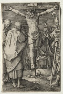 The Passion: The Crucifixion, 1521. af Lucas van Leyden