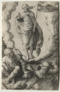 The Passion: The Resurrection, 1521. af Lucas van Leyden