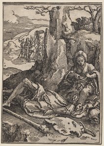 Kvindernes magt: Samson og Delila af Lucas van Leyden