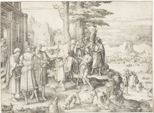 Den fortabte søns tilbagevenden af Lucas van Leyden