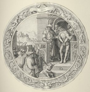Den runde lidenskab: Kristus præsenteret for folket af Lucas van Leyden