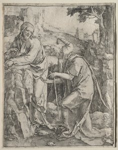 Kristi fristelse af Lucas van Leyden