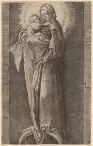 Jomfruen i nichen af Lucas van Leyden