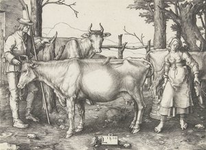 Mælkepigen af Lucas van Leyden
