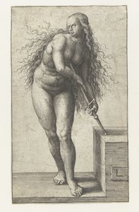 Lucretias selvmord af Lucas van Leyden