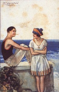 Ferieromantik (farve litho)