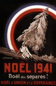 Plakat til fangernes jul, Frankrig