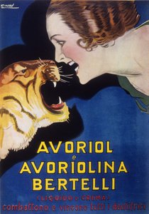 Tandpasta Avoriol og Avoriolina Bertelli (reklame 1920
