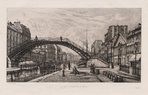 Quai Jemmapes i Paris af Lucien Gautier