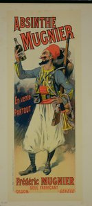 Gengivelse af en plakat, der reklamerer for 