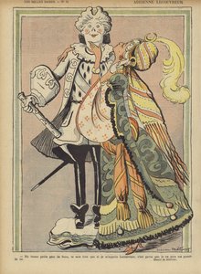 Adrienne Lecouvreur, Illustration for Le Rire