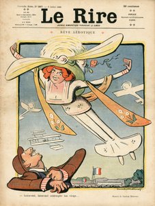 Cover af "Le Rire" Satirisk i farver
