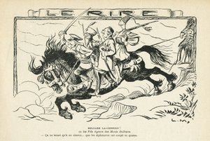 Illustration i latter af Lucien Metivet