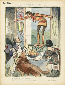 Illustration i Le Rire af Lucien Metivet
