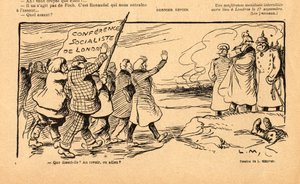 Le Rire rouge, satirisk i sort/hvid af Lucien Metivet