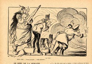 Le Rire rouge, satirisk i sort/hvid af Lucien Metivet