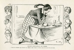 illustration i Le Rire af Lucien Metivet