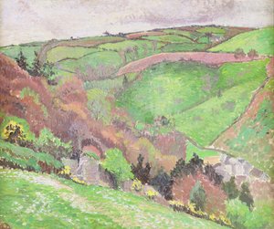 Blackpool, Devon af Lucien Pissarro