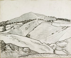 Cefn Bryn, 1933 af Lucien Pissarro