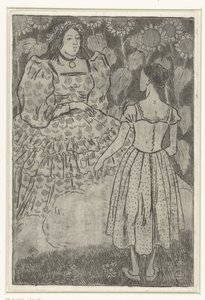 Gebyr ser ud til Cinderpoester af Lucien Pissarro
