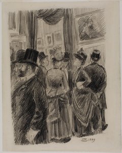 I Galleriet af Lucien Pissarro