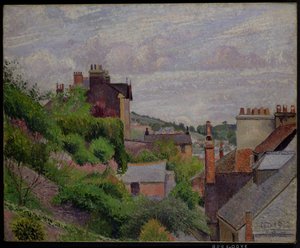 Tagene i Dartmouth af Lucien Pissarro