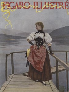 I Schweiz (I Schweiz). Forside af Le Figaro Illustre, juli 1893