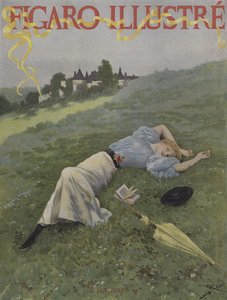 Forår (Forår). Forside af Le Figaro Illustre, maj 1896
