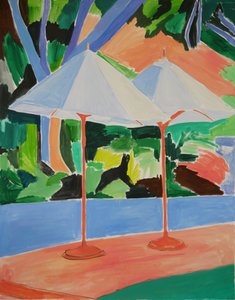 Umbrella, 2022 (olie på lærred)