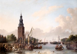 En mand af rang går om bord i Amsterdam