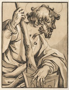 Kristus og apostlene: Sankt Judas Thaddeus med klubben, 1600-tallet.
