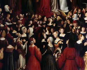 Himlen eller allehelgens altertavle af Ludovico Brea