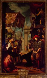 Sankt Antonius af Padova, muldyrets mirakel af Ludovico Cardi