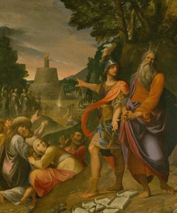 Moses bryder lovens tavler (maleri)