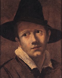 Portræt af en ung mand af Ludovico Carracci