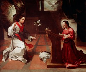 Bebudelsesmaleriet af Lodovico Carracci (Ludovic Carrache