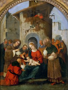 Magiernes tilbedelse, 1522.