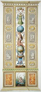 Panel fra Raphael Loggia i Vatikanet, fra 