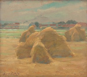 Harvest, ca. 1910 (olie om bord)