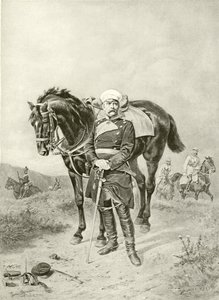 Bismarck før Paris (dybtryk) af Ludwig Braun